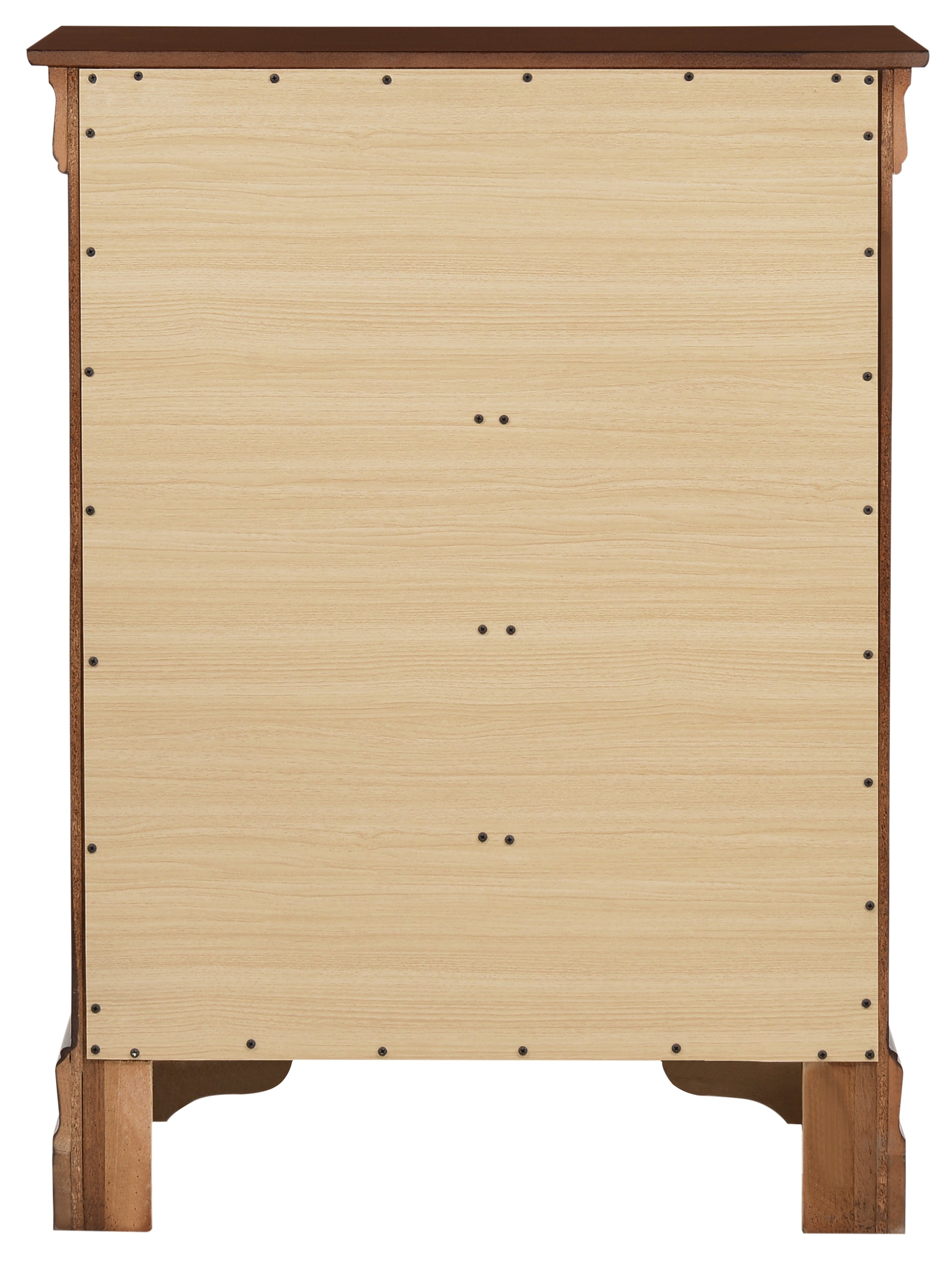 Louis Phillipe G3100-BC 4 Drawer Chest, Cherry - Classic Bedroom Dresser