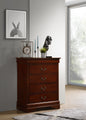 Louis Phillipe G3100-BC 4 Drawer Chest , Cherry