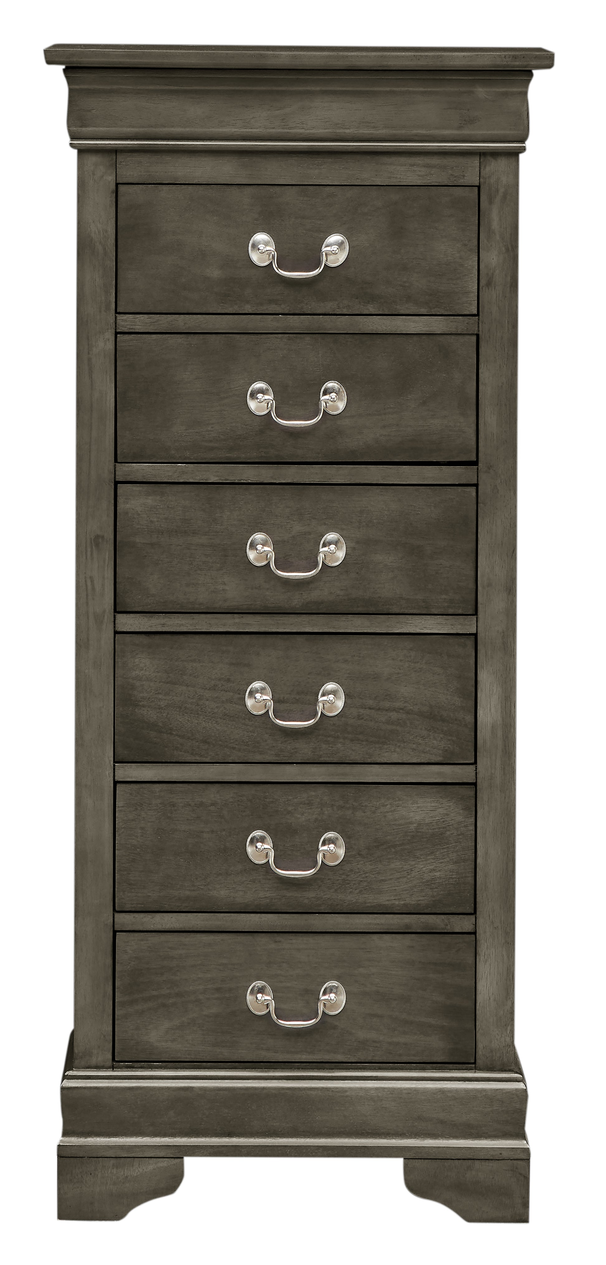 Gray Louis Phillipe Lingerie Chest - 22" Wide for Bedroom