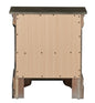 Gray Nightstand with Storage - 24" Height for Bedroom