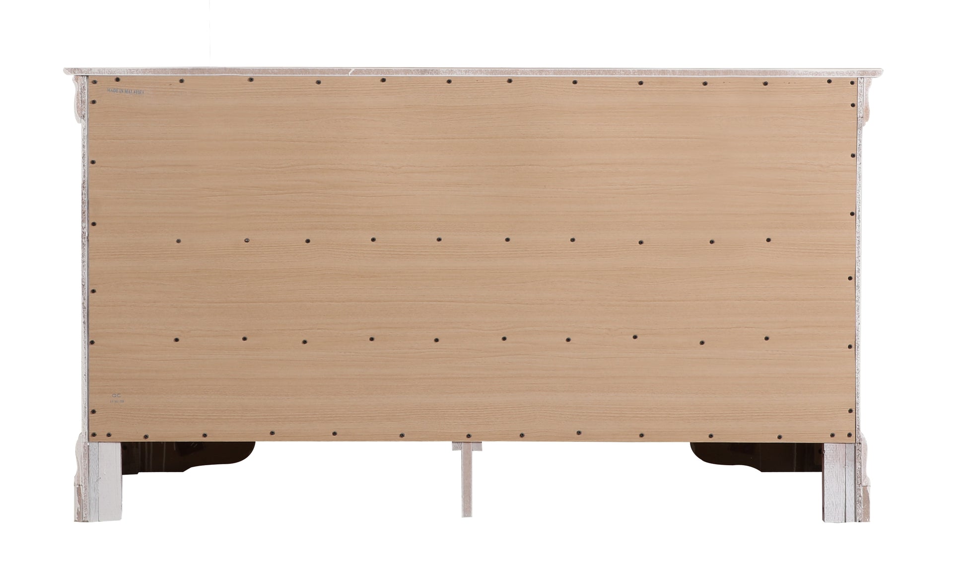White Particle Board Traditional Dresser for Bedroom Storage