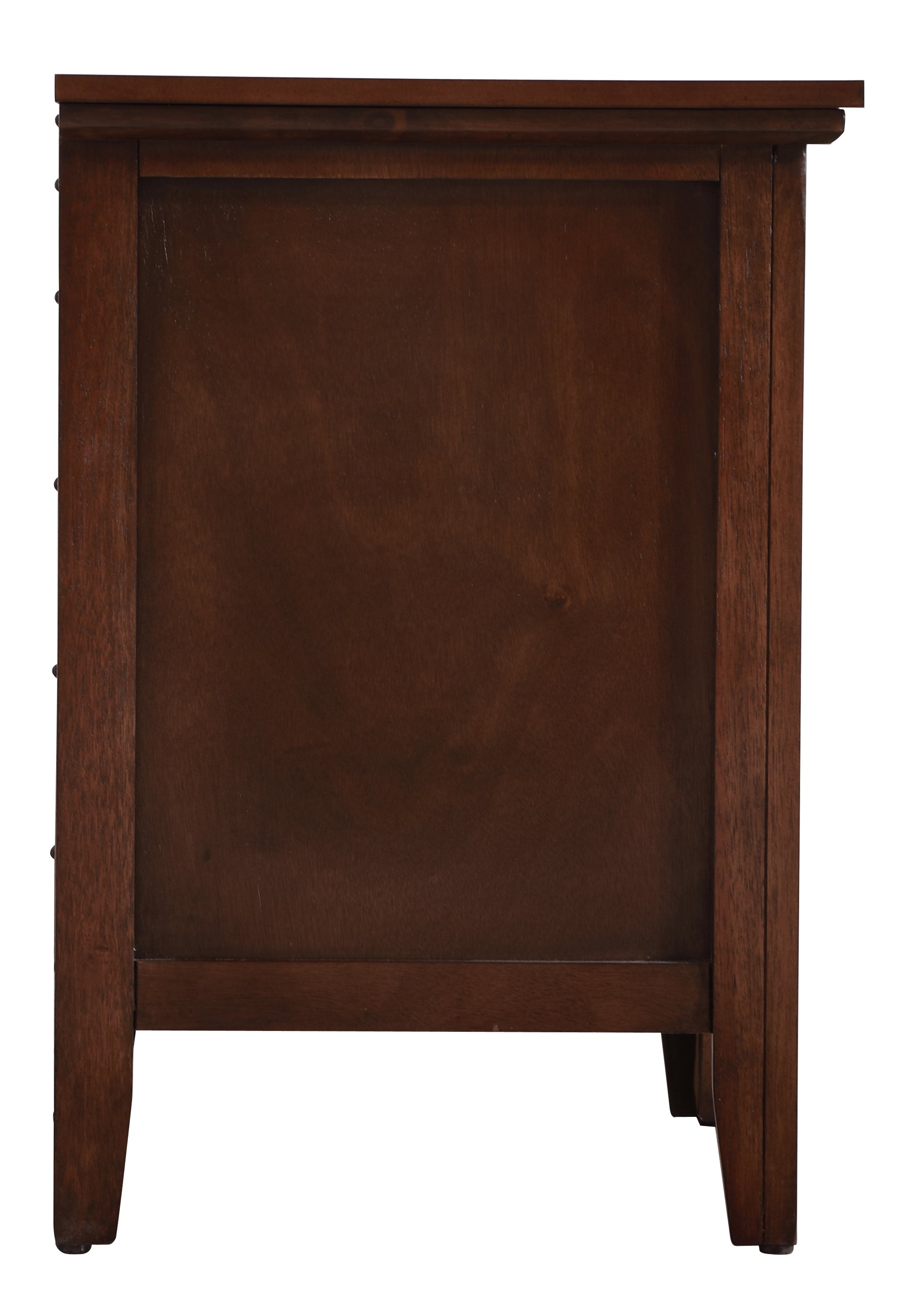Cappuccino 3 Drawer Nightstand - 24" Wide for Bedroom