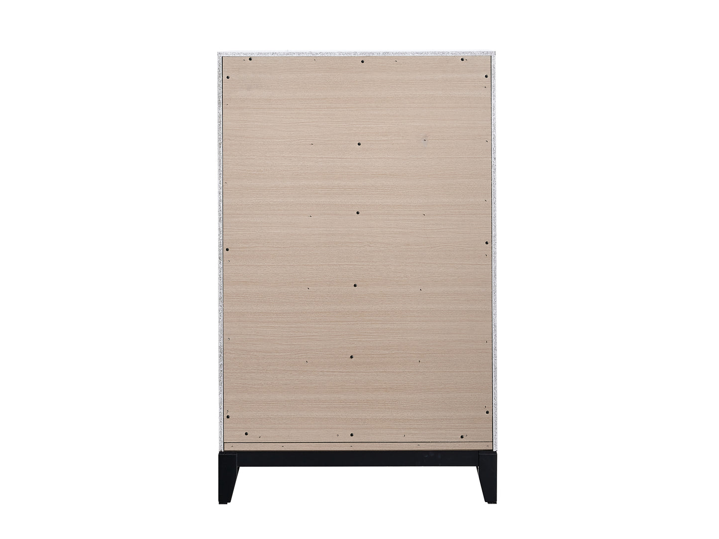51" White Wood Dresser Chest - Bedroom Storage