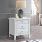 Hammond G0091-N  3 Drawer Nightstand White