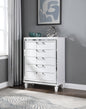 Genoa G05790-CH Chest , Sparkling White