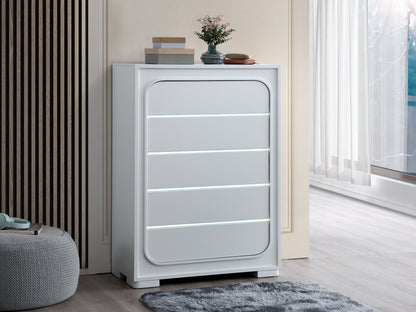 Milan G08590-CH CHEST , White