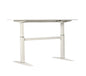 47" Tech Desk Standing and Adjustable Desk In White