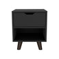 Nightstand Carleen, Bedroom, Black