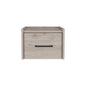 Floating Nightstand Calion, Bedroom, Light Gray