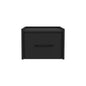 Floating Nightstand Calion, Bedroom, Black