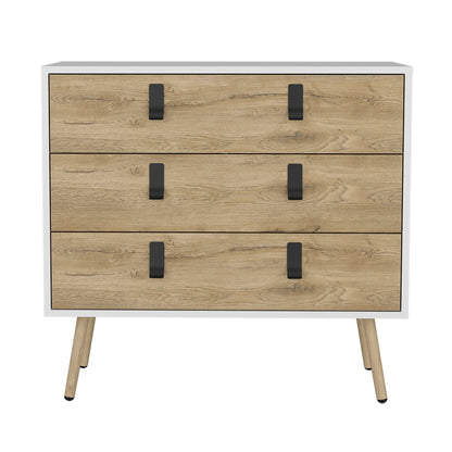Dresser Magness, Bedroom, White / Macadamia