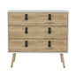Dresser Magness, Bedroom, White / Macadamia