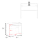 Caraway Desk, White - Office Storage & Productivity for Home Office
