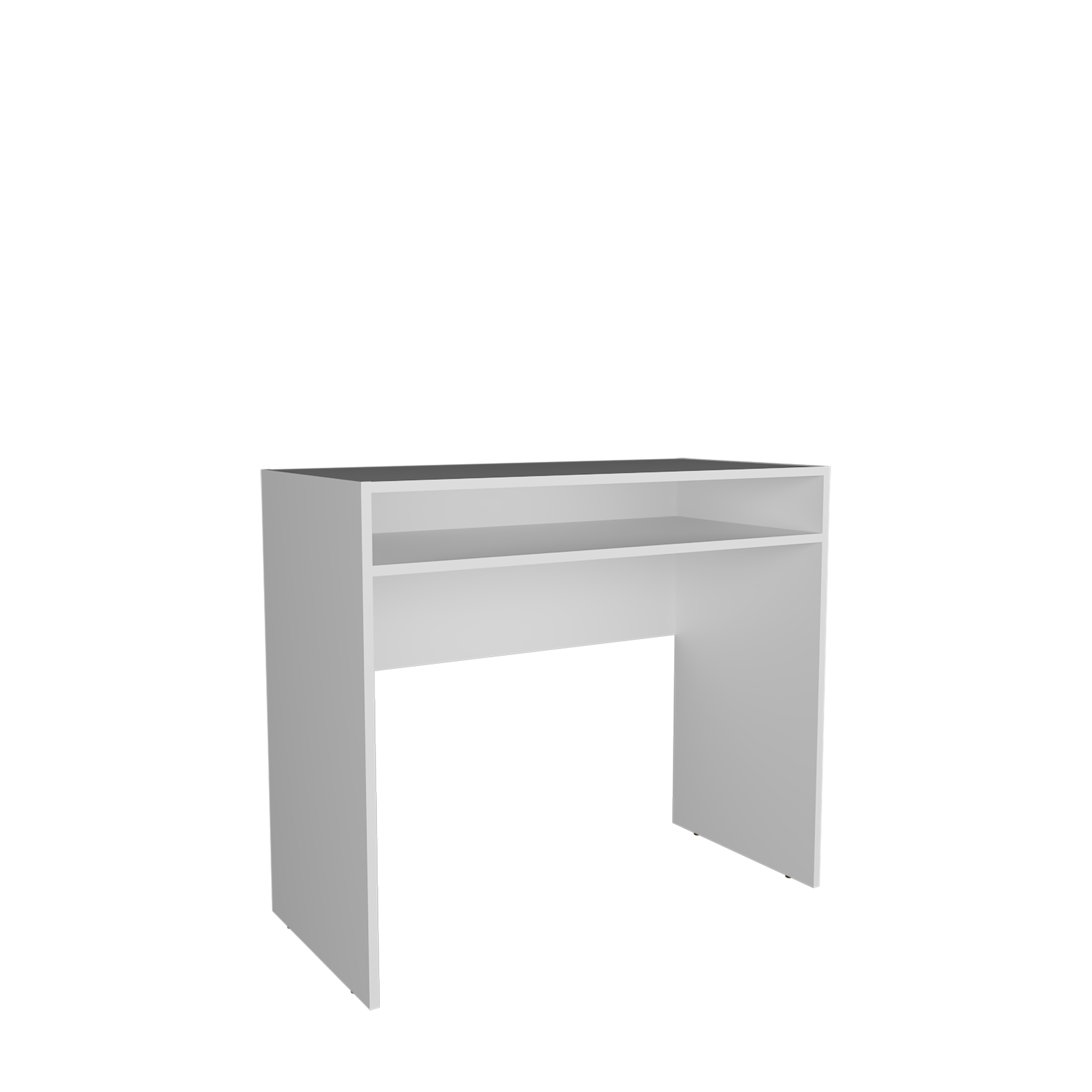 Caraway Desk, White - Office Storage & Productivity for Home Office