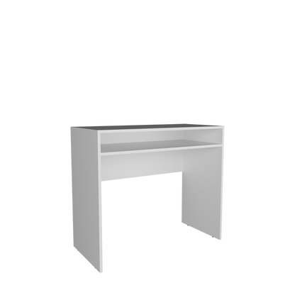 Caraway Desk, White - Office Storage & Productivity for Home Office