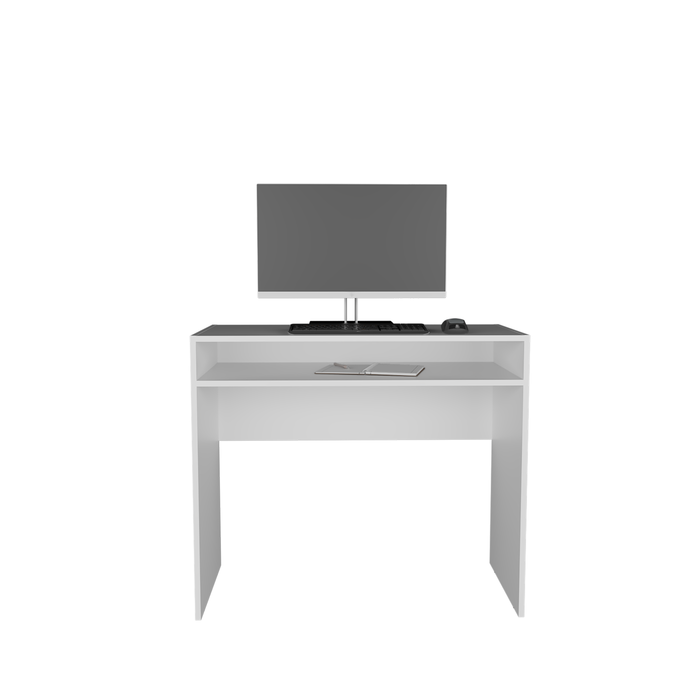 Caraway Desk, White - Office Storage & Productivity for Home Office
