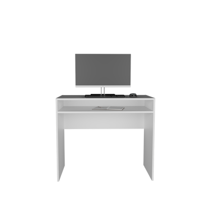Caraway Desk, White - Office Storage & Productivity for Home Office