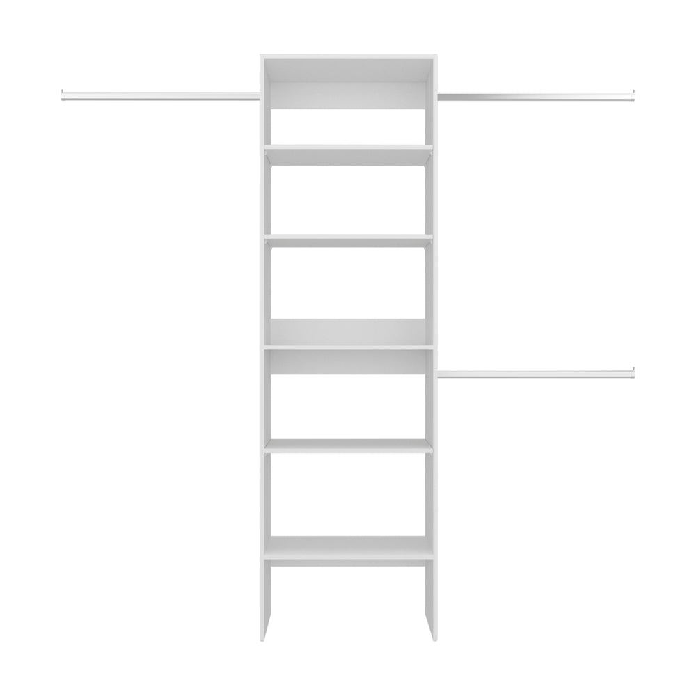 Cassville Closet System Dresser - White Engineered Wood for Bedroom