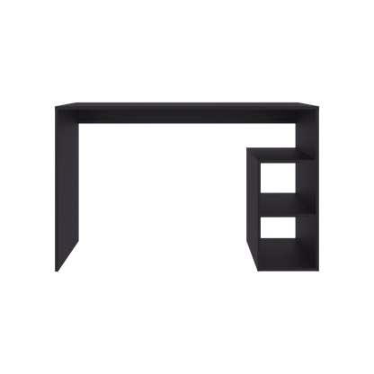 Rolla Desk Orquidea - Modern Black Office Storage for Home Office