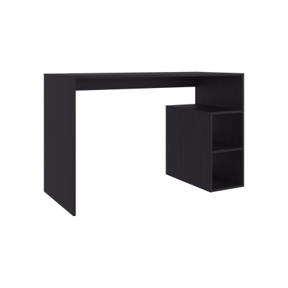 Rolla Desk Orquidea - Modern Black Office Storage for Home Office