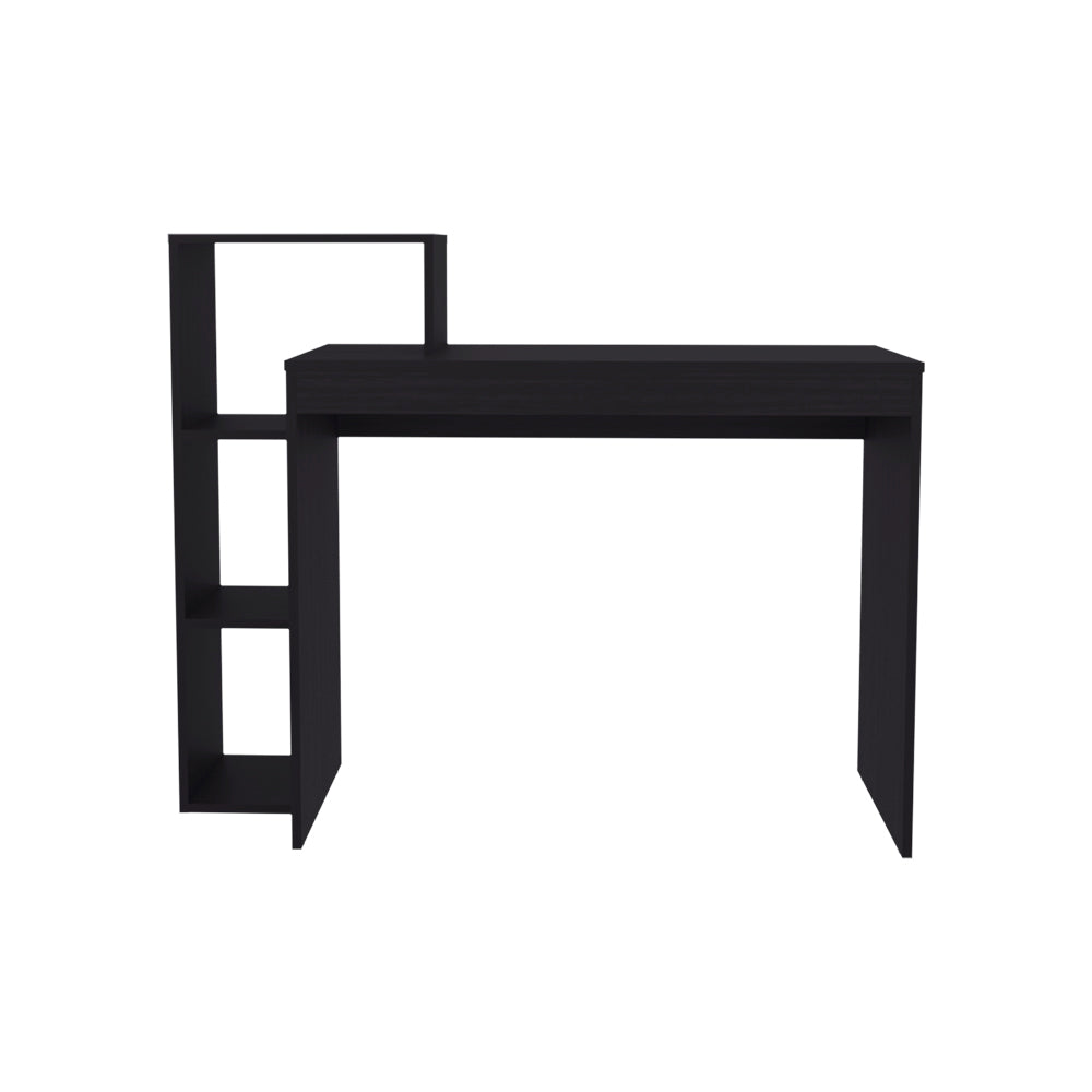 Black Foxburg Desk - Office Storage Table for Home Office