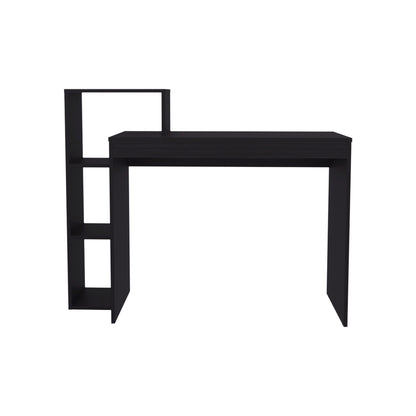 Black Foxburg Desk - Office Storage Table for Home Office