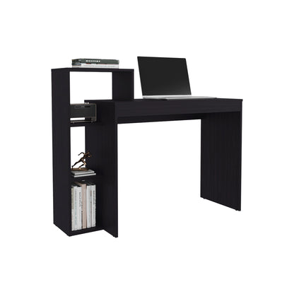 Black Foxburg Desk - Office Storage Table for Home Office