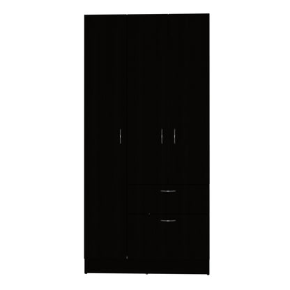 Armoire Cobra, Bedroom, Black / White