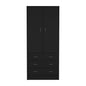 Armoire Ramey, Bedroom, Black