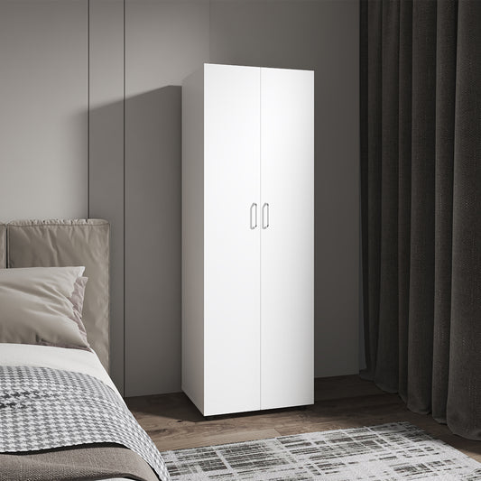 Barkley Slim Armoire,White