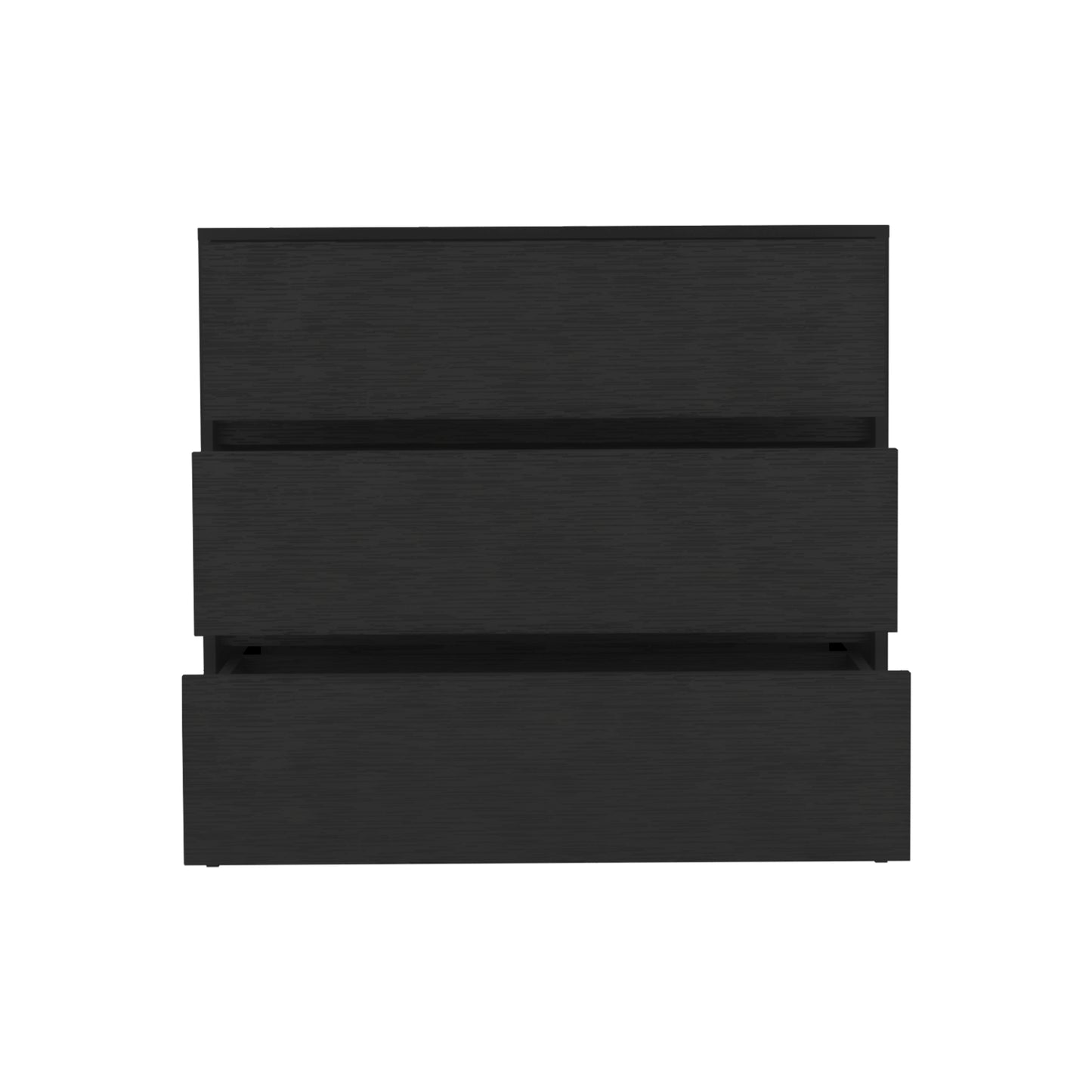 Black 3-Drawer Dresser - Storage & Style