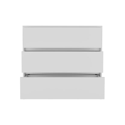 3-Drawer White Dresser - Storage & Style