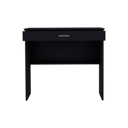 Black Pine Storage Desk - 31.5" Work Surface