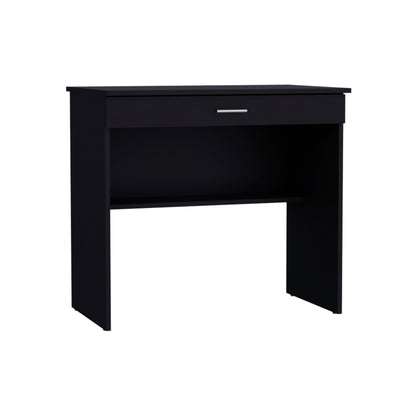 Black Pine Storage Desk - 31.5" Work Surface