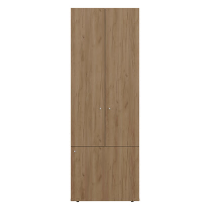 66.9" Natural White Bedroom Dresser - Modern Storage Chest