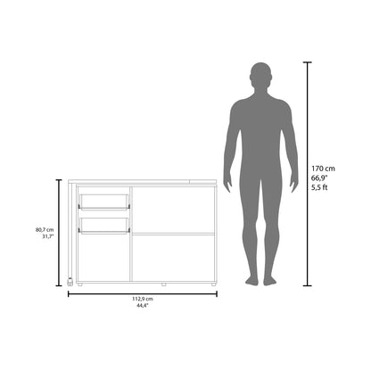 White Computer Desk - 31.7" Rectangular Office Table for Home Office