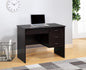 Three locking drawers on metal glides Student Desk Work Desk Modesty Panel Metal Bar Handles