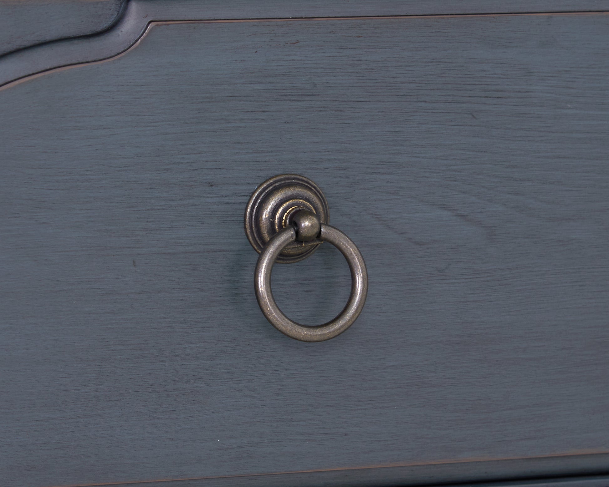 Americana 5-Drawer Chest - Blue Corduroy Finish
