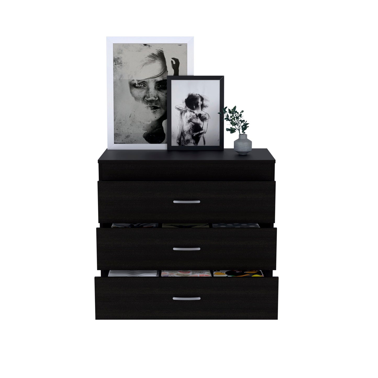 Multicolor California Dresser - 4 Spacious Drawers