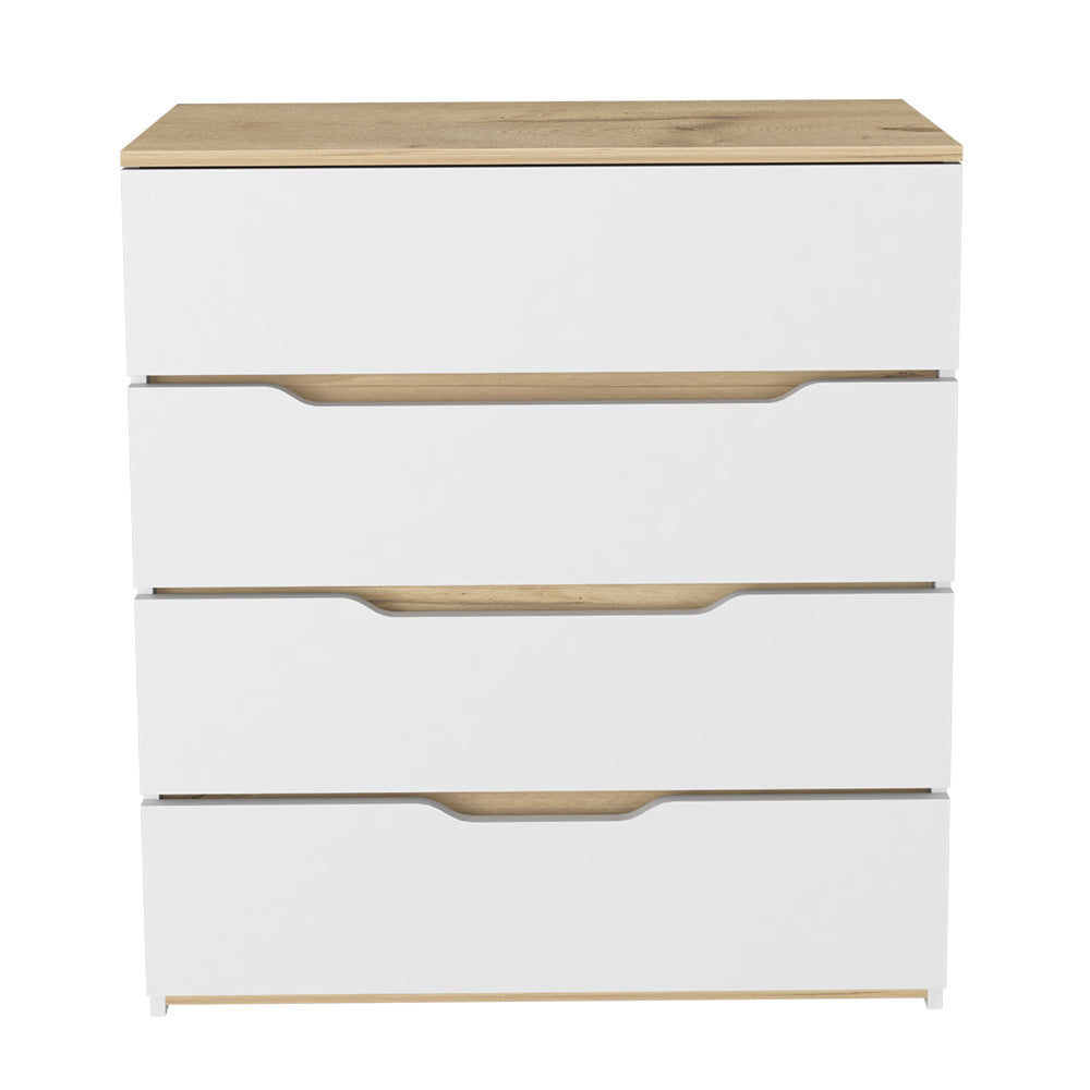 Multicolor California Dresser - 4 Spacious Drawers