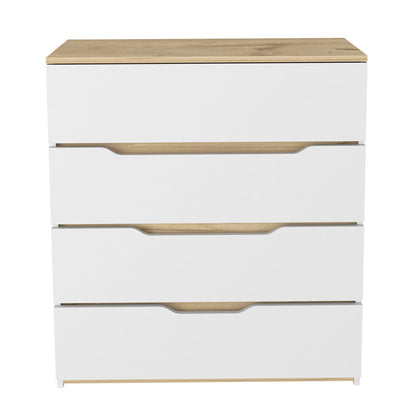 Multicolor California Dresser - 4 Spacious Drawers