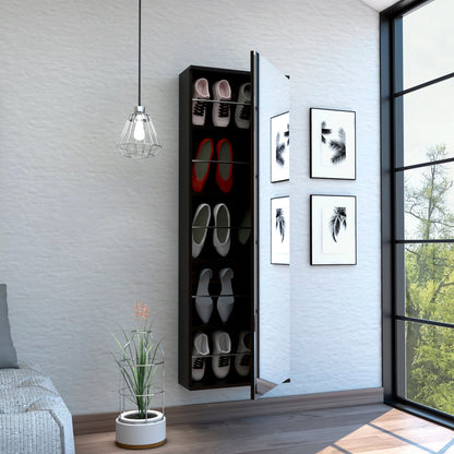 White Columba Kitchen Cart - Single Door Dresser for Bedroom