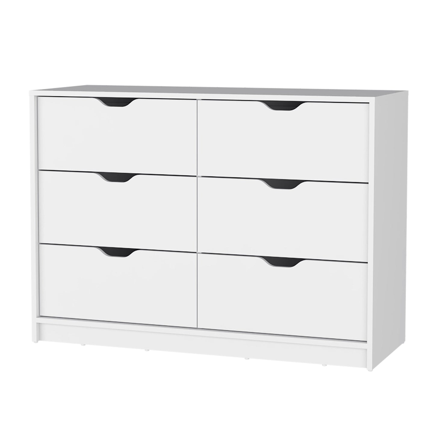 Dillon 2-Drawer Nightstand - Black Engineered Wood