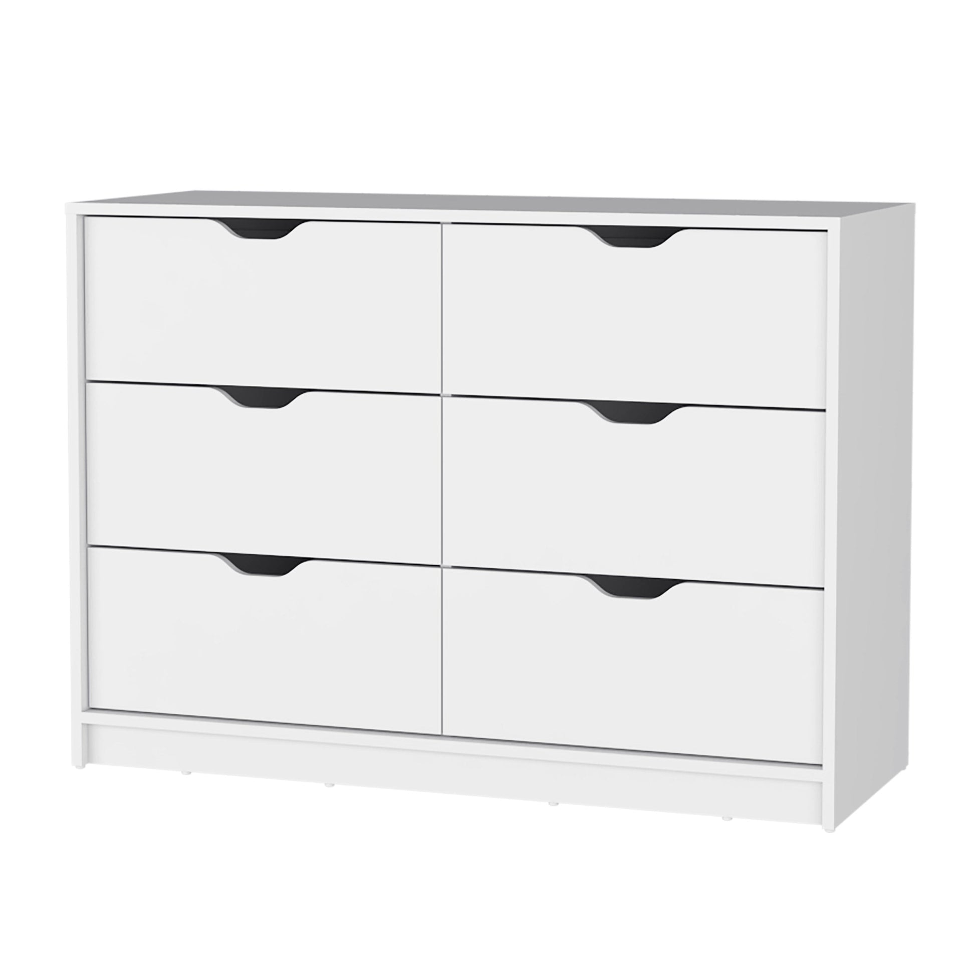 Dillon 2-Drawer Nightstand - Black Engineered Wood