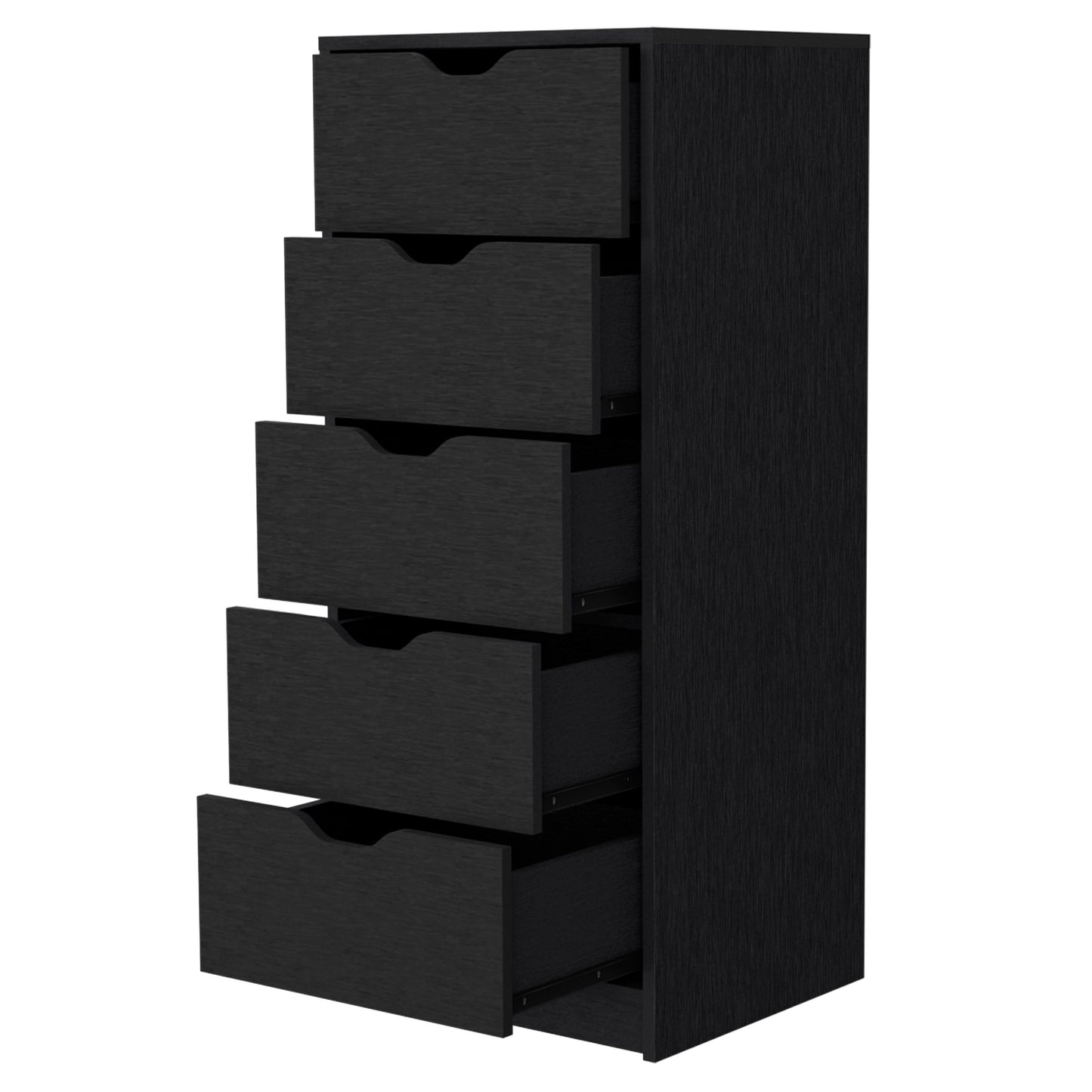 Dillon 5 Drawer Dresser - Narrow & Tall Chest of Drawers