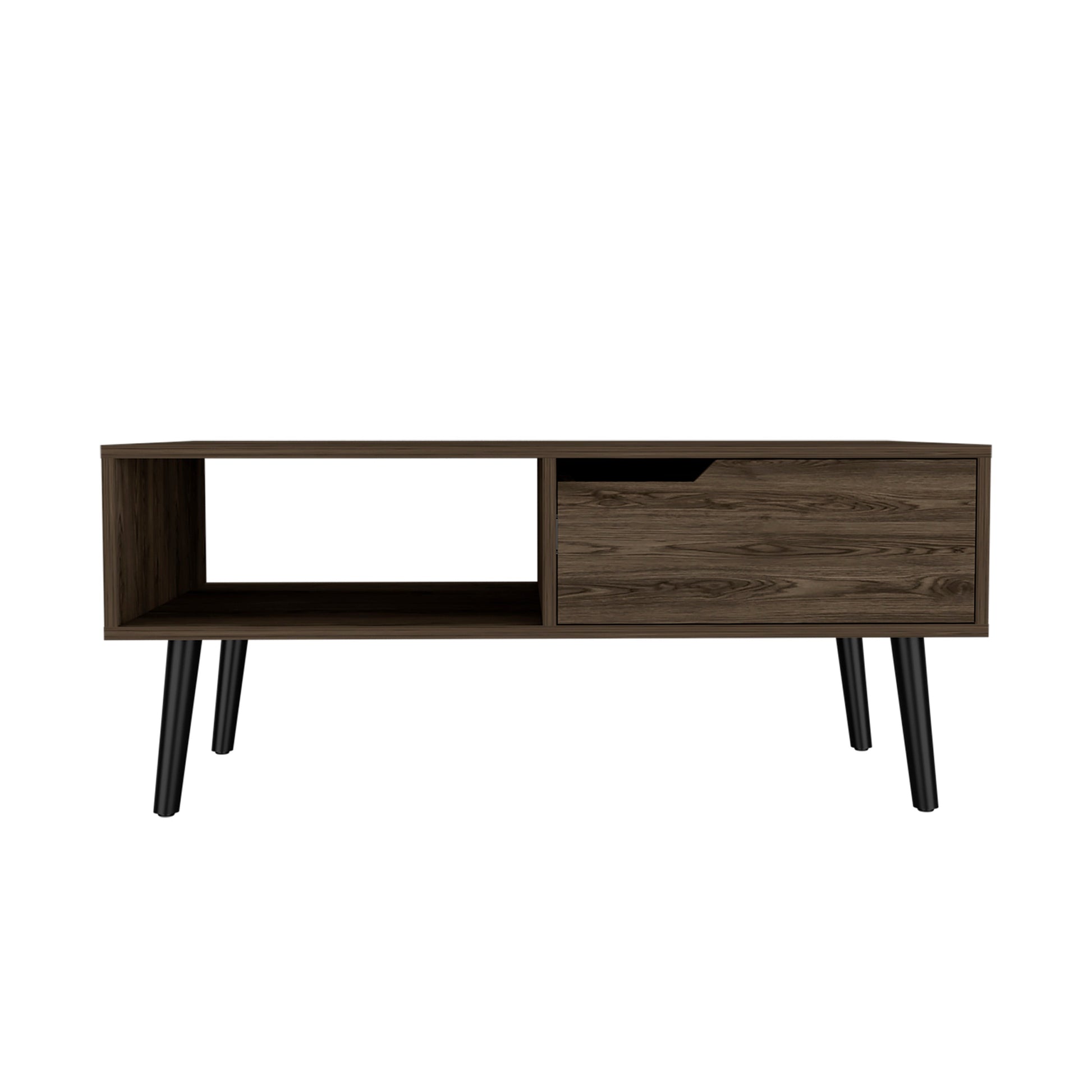 Hamburg Coffee Table - Brown Engineered Wood Storage