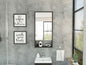 Modesto Medicine Cabinet, One Open Shelf, Mirrored Cabinet With Two Interior Shelves