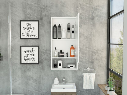 Modesto Medicine Cabinet - Beige Engineered Wood Storage