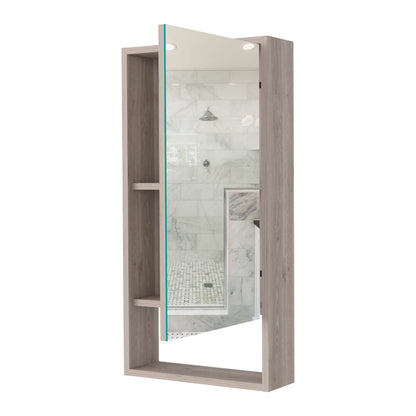 Modesto Medicine Cabinet - Beige Engineered Wood Storage