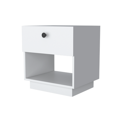 Sumter White Dresser with Storage Shelf - 19.69"W for Bedroom